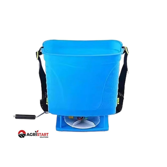 Fertilizer And Seed Spreader Manual Hand Crank