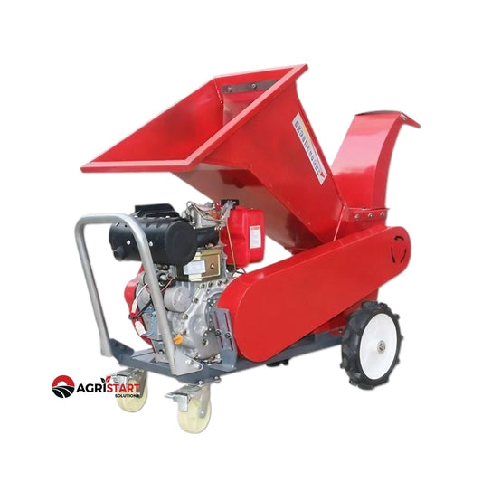 Wood Chipper Shredder Machine Diesel 7.5kw