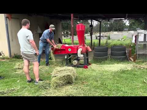 Multi-Function Hay Processing Machine 2.8T Professional - Wet & Dry