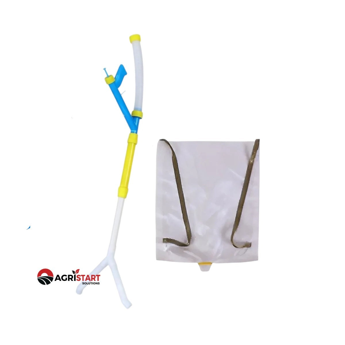 Fertilizer Spreader Dual Nozzle - 20L PVC Backpack
