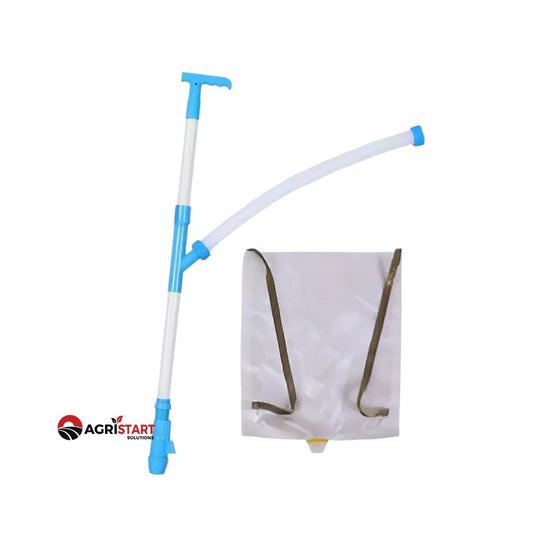 Manual Fertilizer Spreader with 20L PVC Backpack Reservoir