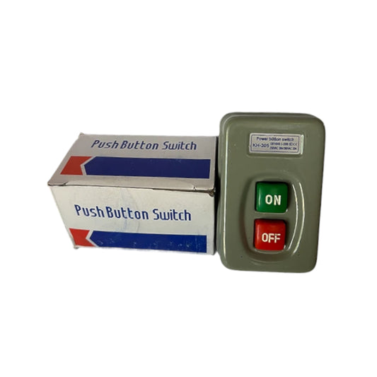 Push Button Power Switch KH-305 - ON/OFF Control for Electric Motors and Machinery